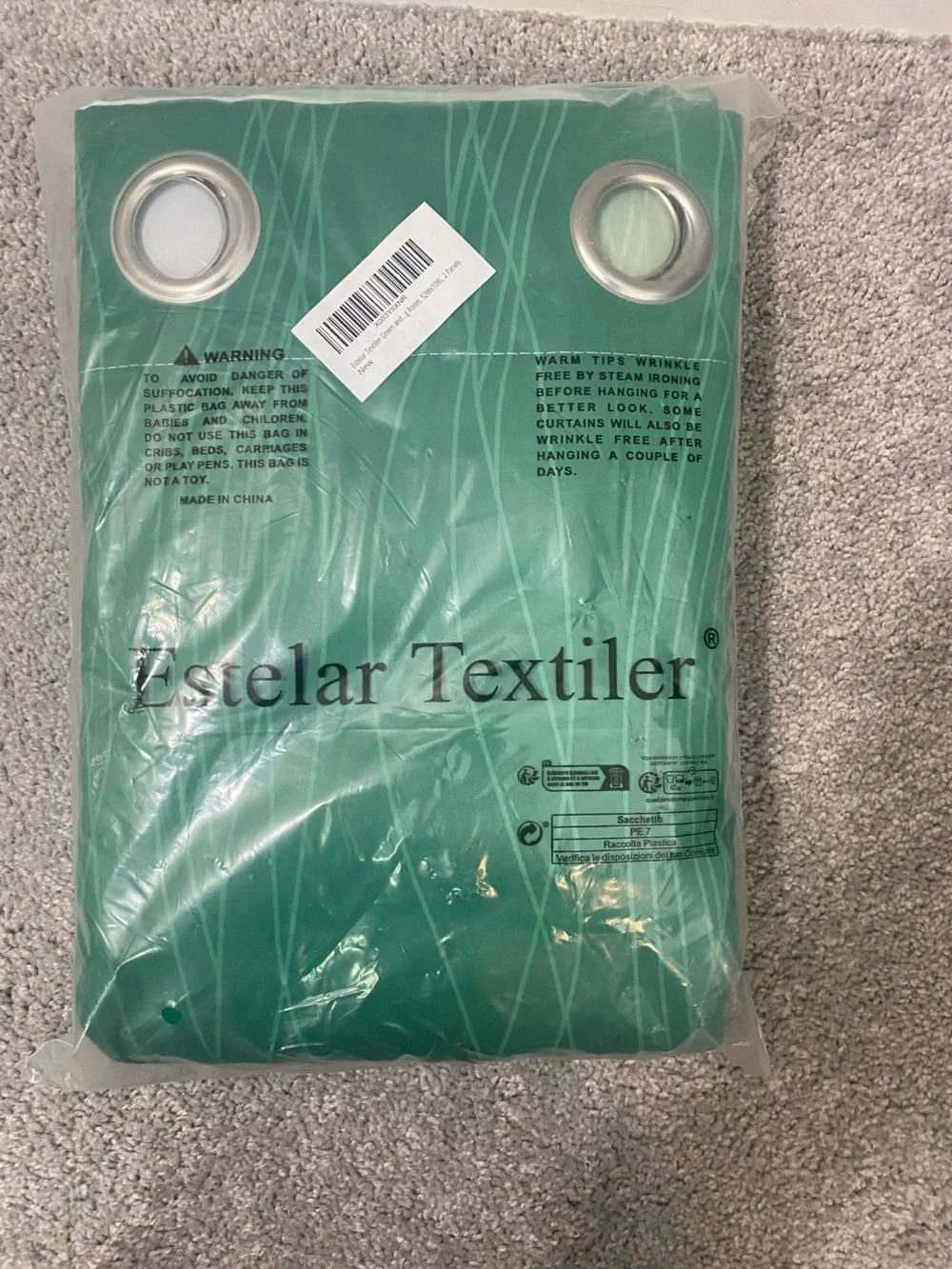 Estelar Textiler 52Wx108L Panel Curtains